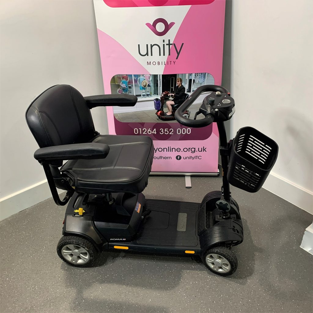 Apex Blue Finesse - 4 Wheeled Mobility Scooter - Unity