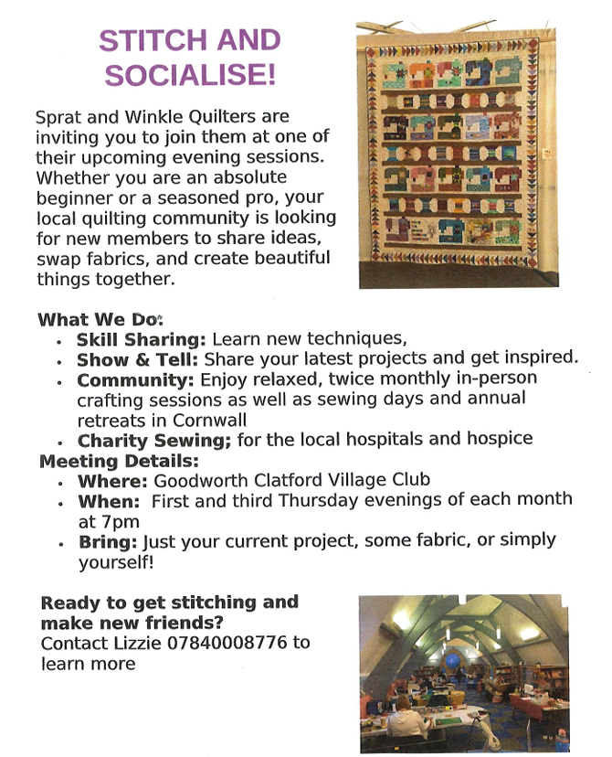 Stitch and Socialise