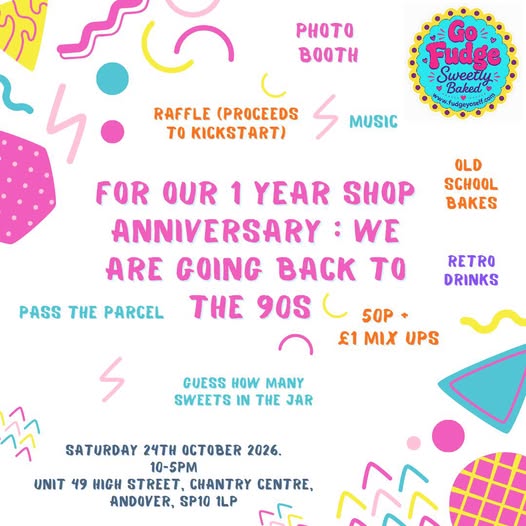 Go Fudge Yourself: 1 Year Shop Anniversary Party